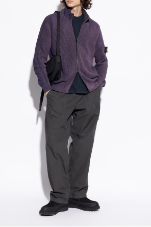 Stone Island Leather ankle boots