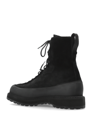 Stone Island Leather ankle boots