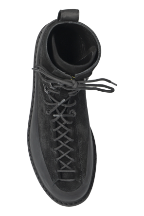 Stone Island Leather ankle boots