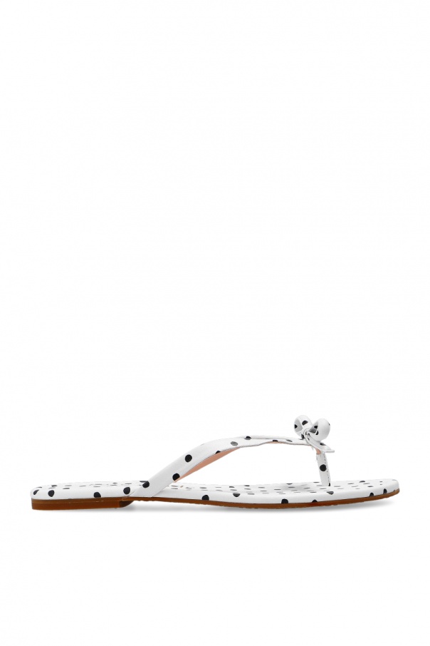 Kate Spade ‘Petit’ leather flip-flops