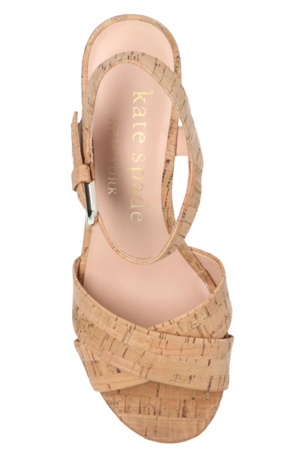 Brown 'Jasper' platform sandals Kate Spade - Vitkac Italy