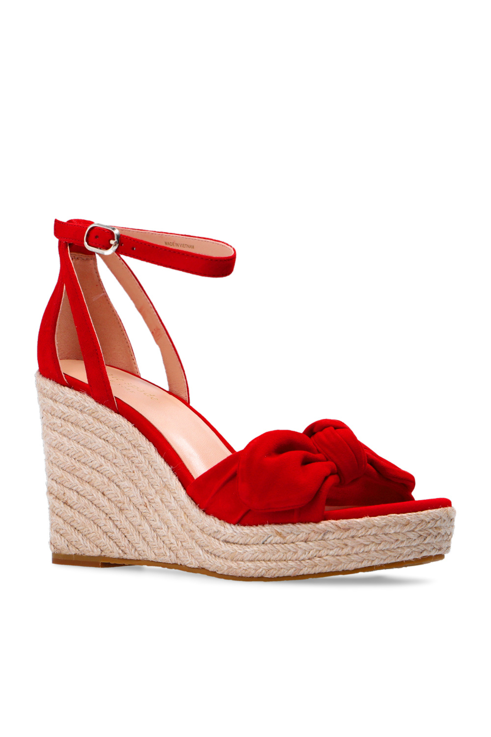 Louis Vuitton Wedge Sandals Red / White Size 37