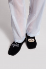 Kate Spade ‘Hoo Hoo’ velvet slippers