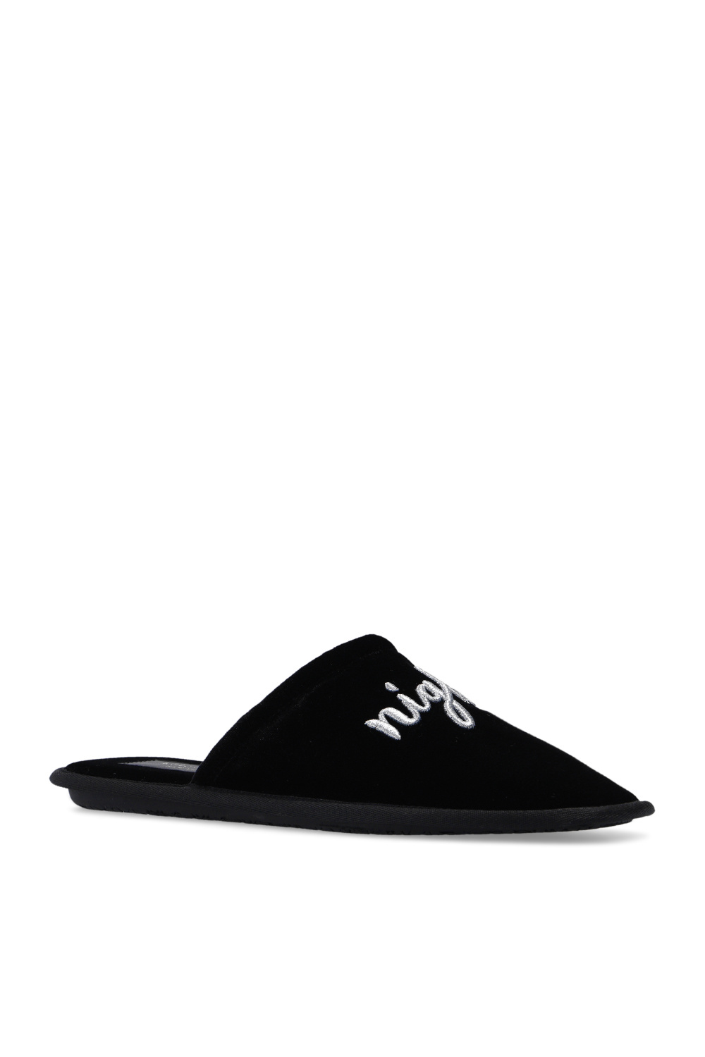 Kate Spade ‘Hoo Hoo’ velvet slippers