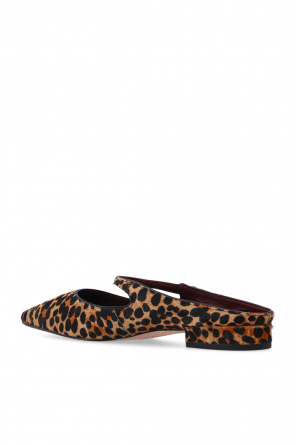 Kate Spade Slides with animal print