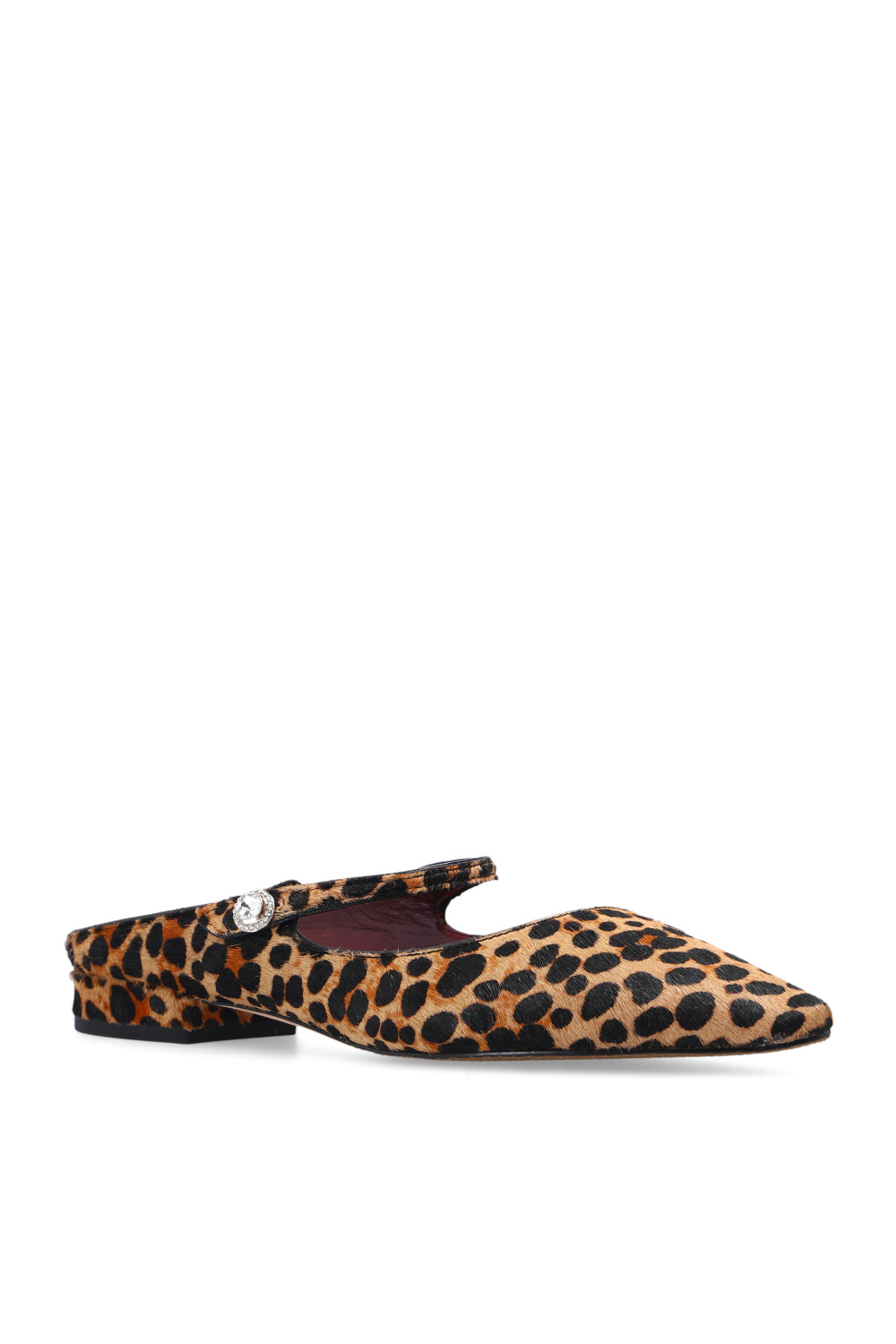 Kate Spade Slides with animal print