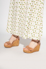 Kate Spade beige ‘Patio’ wedge sandals