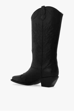 AllSaints ‘Kacey’ heeled cowboy boots