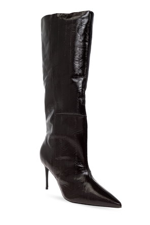 BLACK SUEDE STUDIO ‘Kath’ heeled knee-high boots