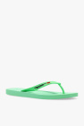 Diesel GREEN ‘SA-KAUAY’ slides with logo