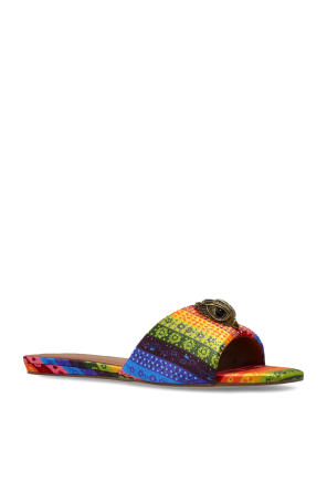 Kurt Geiger Sliders with appliqué