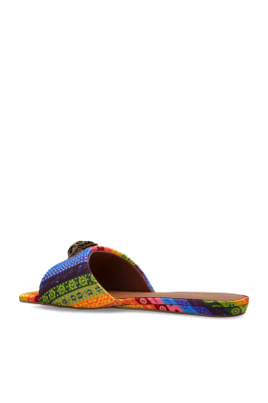 Kurt Geiger Sliders with appliqué