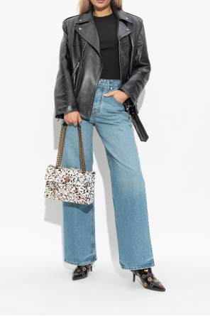 Kurt Geiger Skórzane botki na obcasie `Kensington`