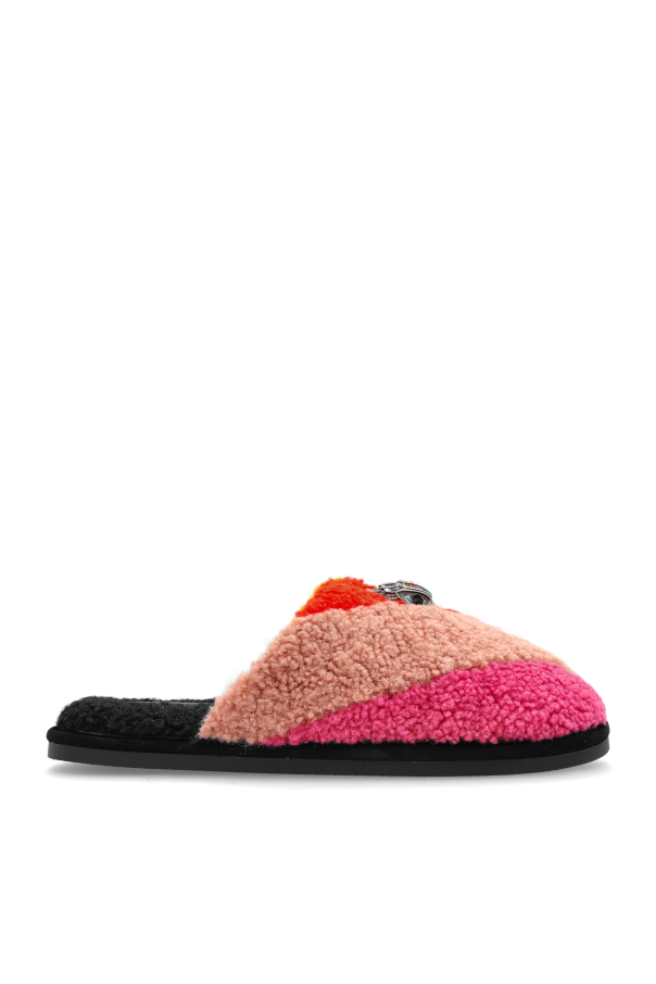 Slides with logo od Kurt Geiger