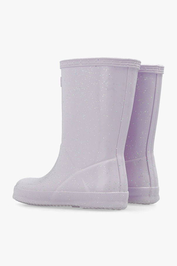 Hunter Kids ‘First Classic Giant Glitter’ rain boots