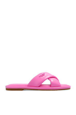 Flip-flops with logo