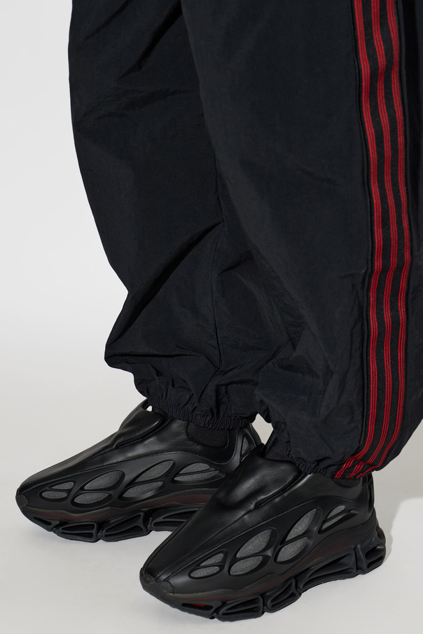 ADIDAS Originals Black Megaride high-top sneakers