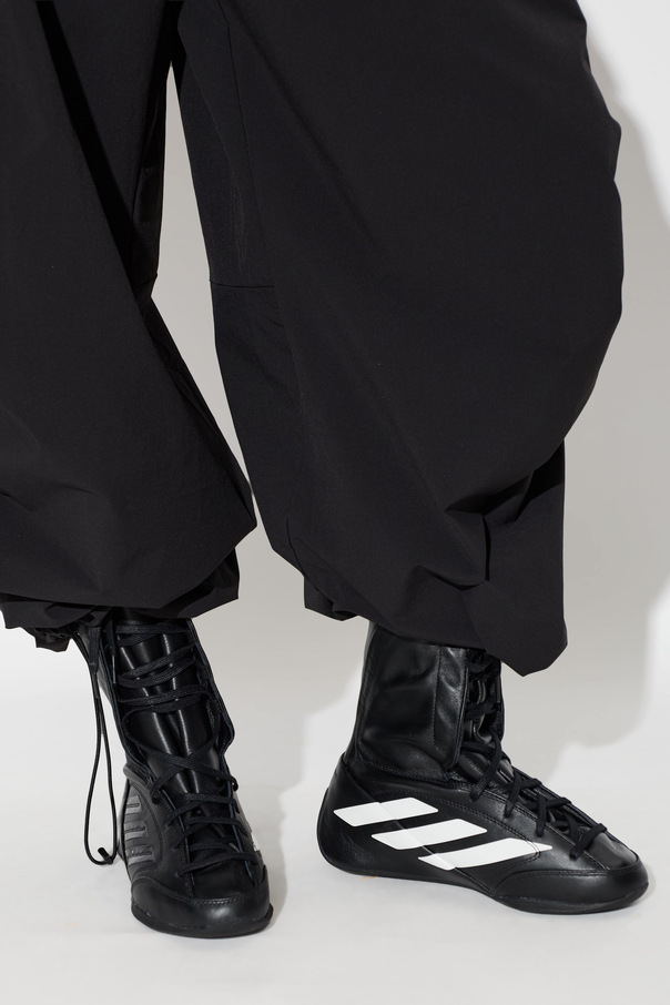 ADIDAS Performance ADIDAS X ENTIRE STUDIOS Black ankle sneakers 'FEROZA BOOT'
