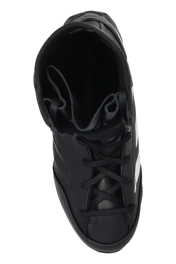 ADIDAS Performance ADIDAS X ENTIRE STUDIOS Black ankle sneakers 'FEROZA BOOT'