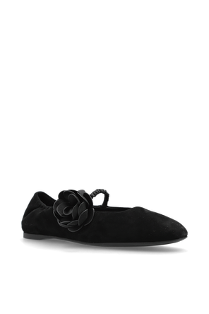 Kate Spade Suede ballerines with appliqué