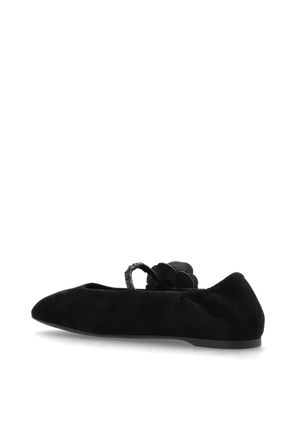 Kate Spade Suede ballerines with appliqué