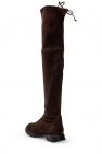 Stuart Weitzman BROWN ‘Kristina Chill’ slip-on boots