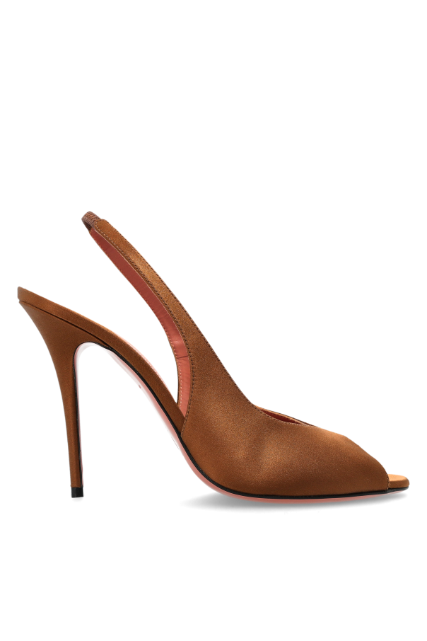 Satin high-heeled shoes 'Kristina' od Amina Muaddi