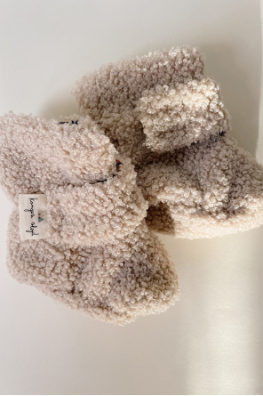 Konges Sløjd Baby boots with logo