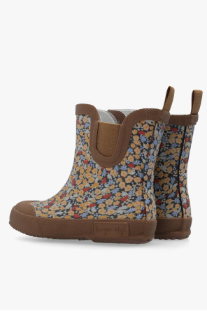 Konges Sløjd ‘Welly’ rain boots with floral motif