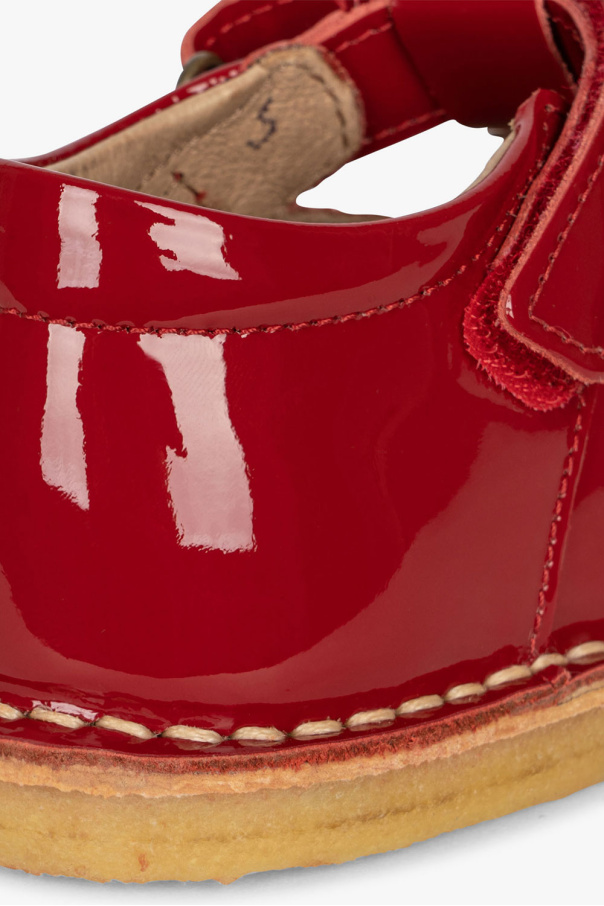 Konges Sløjd ‘Chou’ patent-leather shoes