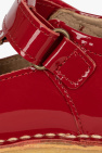 Konges Sløjd RED ‘Chou’ patent-leather shoes