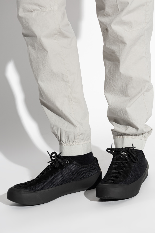 Stone Island Sports shoes with logo patch