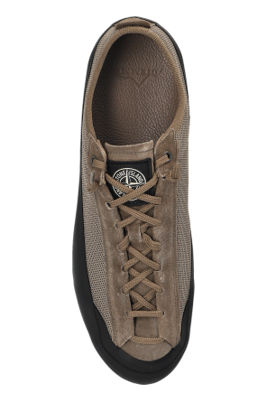 Stone Island Sports shoes with logo patch