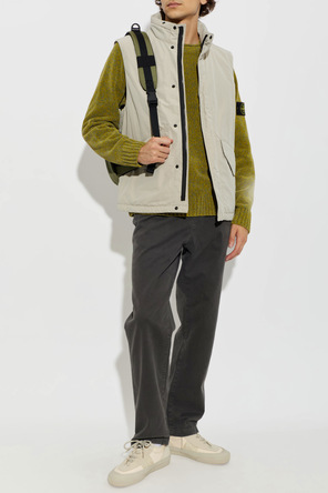 Stone Island Pantofi sport cu patch cu logo