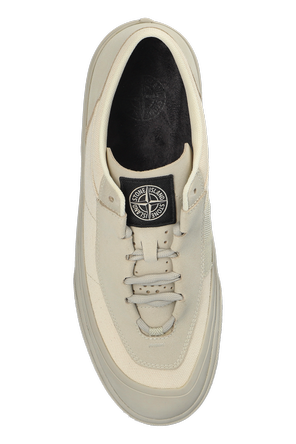 Stone Island Pantofi sport cu patch cu logo