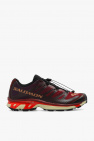 zapatillas de running Salomon maratón moradas