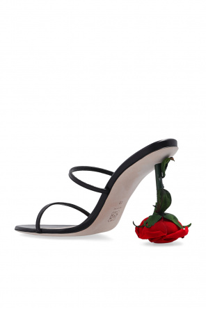 Loewe ‘Rose’ heeled slides
