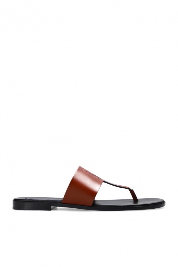 loewe decoration Flip-flops with logo