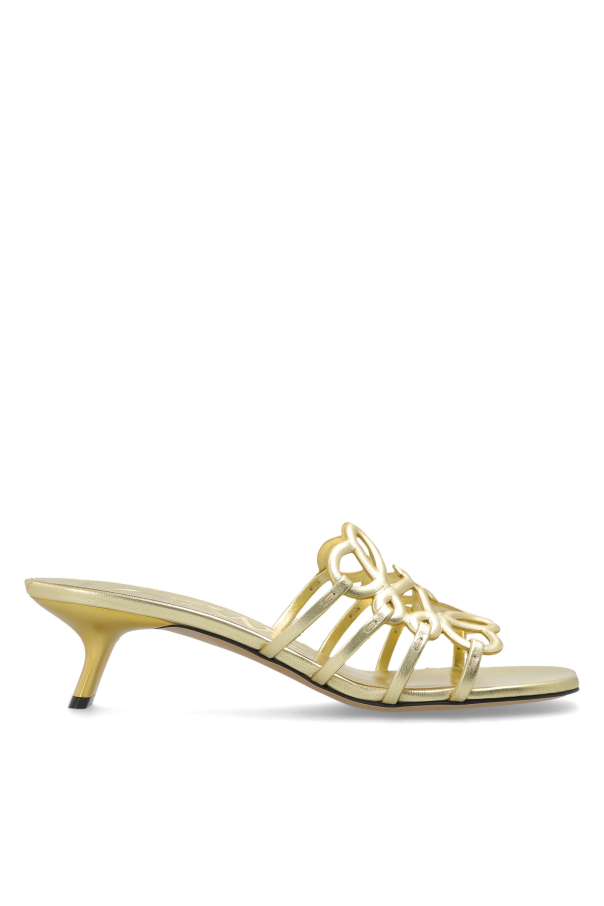 Heeled mules 