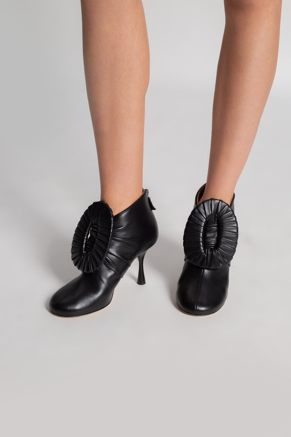 Loewe Heeled boots with pleats