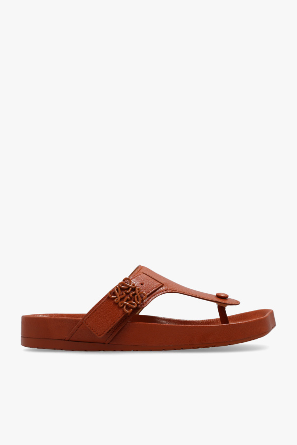 ‘comfort’ leather flip-flops od Loewe