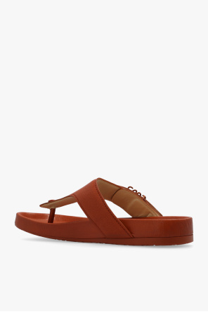 Loewe ‘Comfort’ leather flip-flops