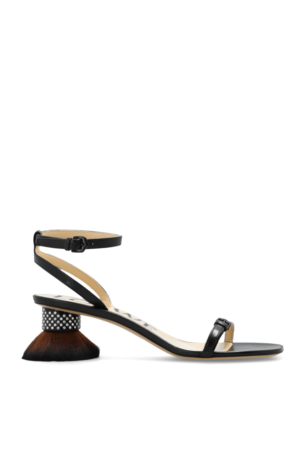 ‘petal’ heeled sandals od Loewe