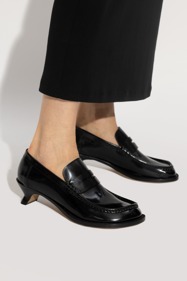 Loewe ‘Campo’ leather loafer pumps