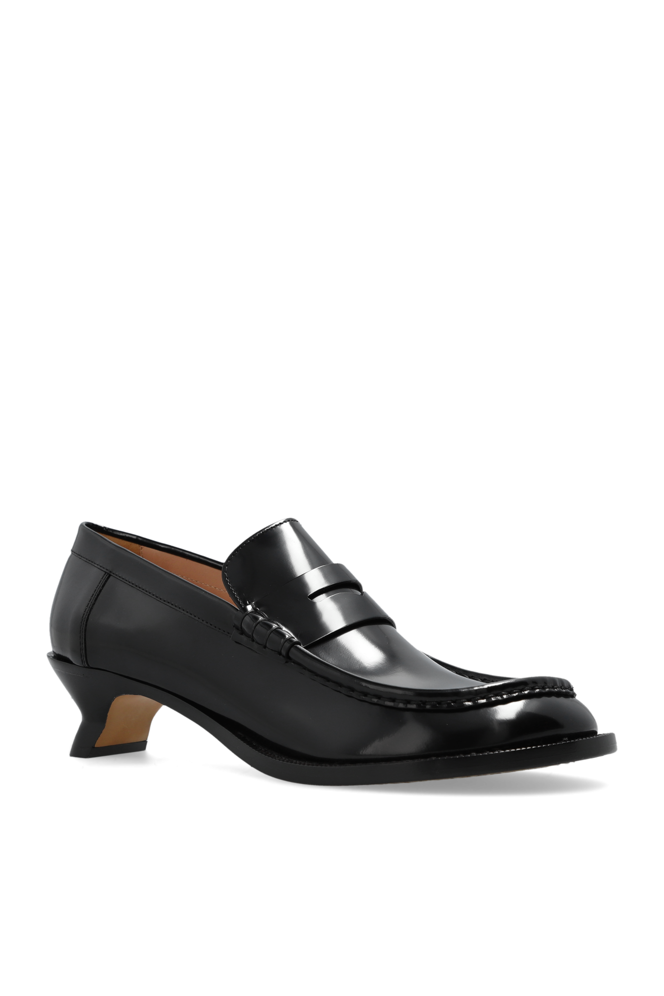 Loewe ‘Campo’ leather loafer pumps