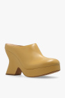 Loewe ‘Terra’ leather wedge clogs