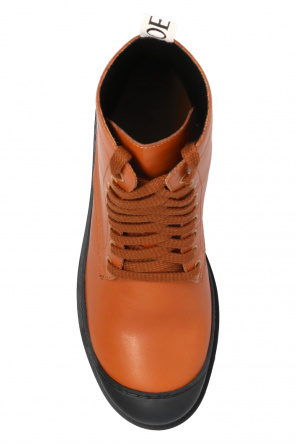 Loewe Leather combat boots