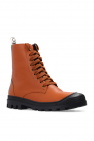 Loewe Leather combat boots