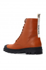 Loewe Leather combat boots