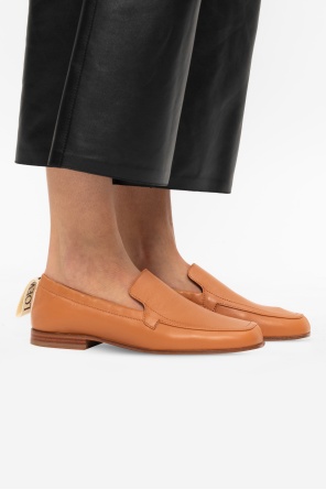 Leather moccasins od Loewe